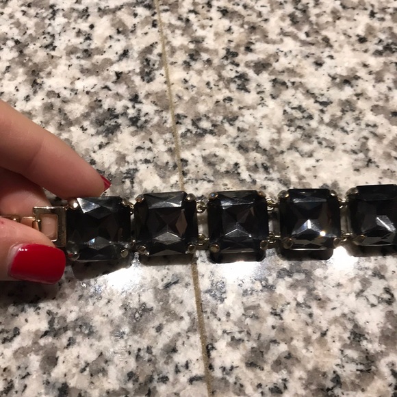 JCREW Gray Jeweled Bracelet - Picture 3 of 3